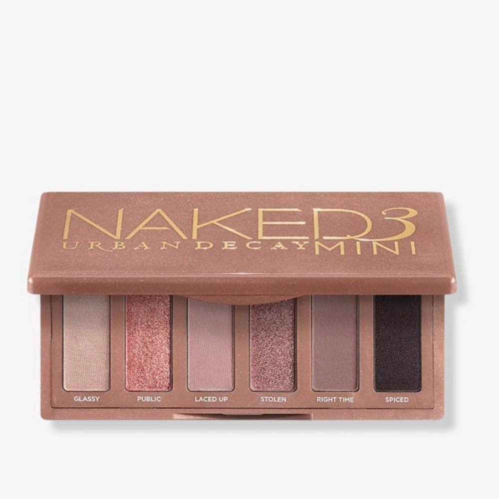 Urban Decay Naked3 Basics Pink and Brown Eyeshadow Palette Romantic Shades
